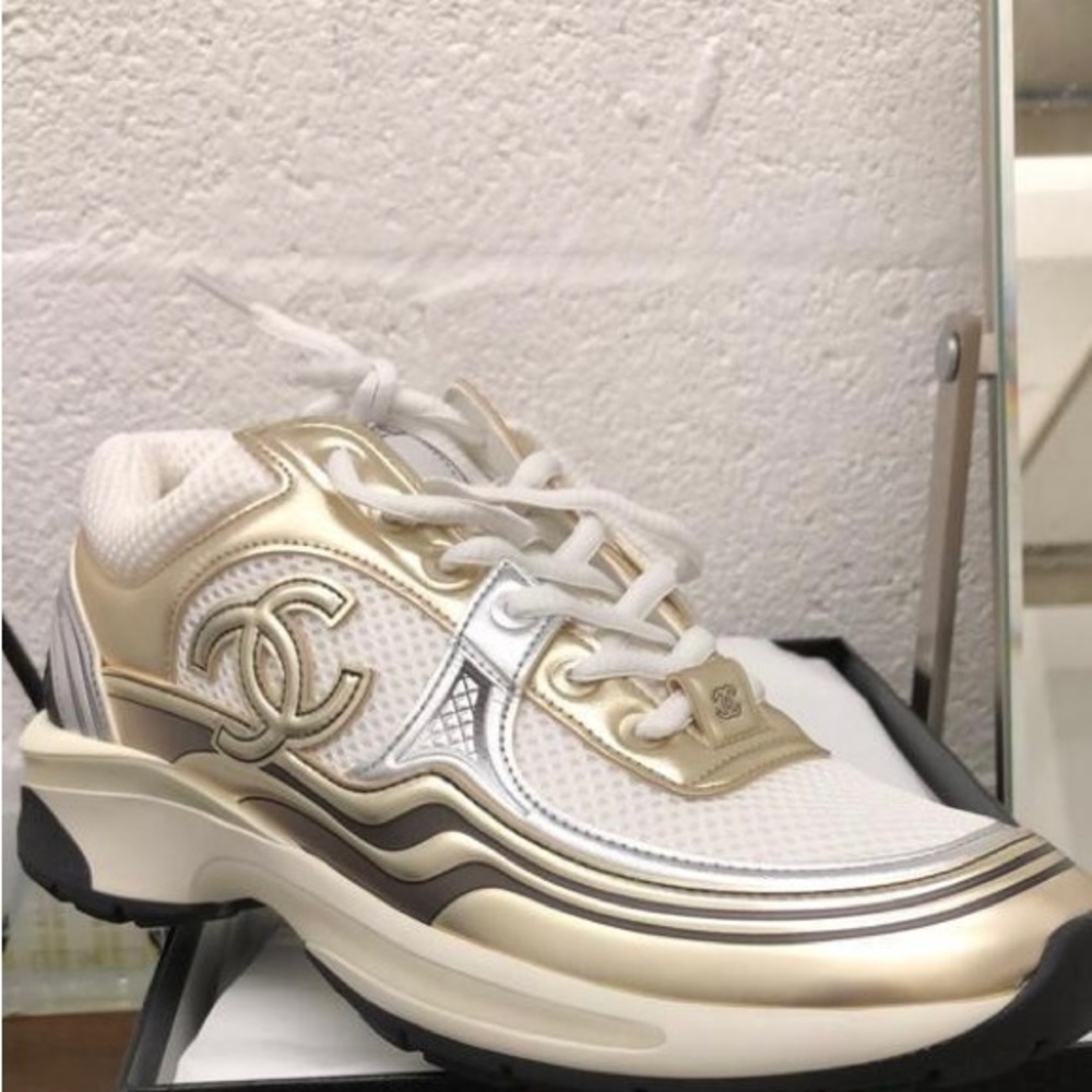 Brand new size 8 chanel sneakers